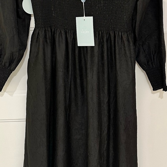 Hill House Emily Nap Dress Womens XL Black Maxi Romantic Cottagecore Timeless - Picture 7 of 15